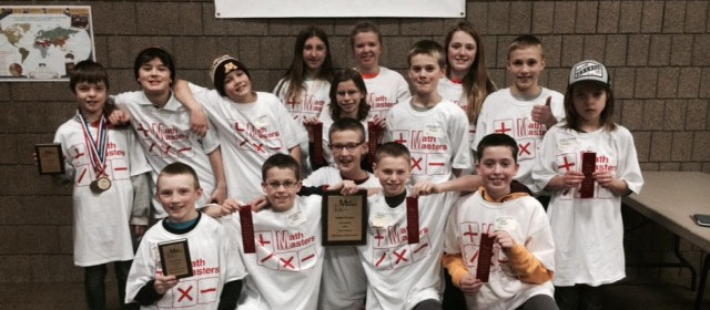 6th Grade Mathletes Win Regional Competition