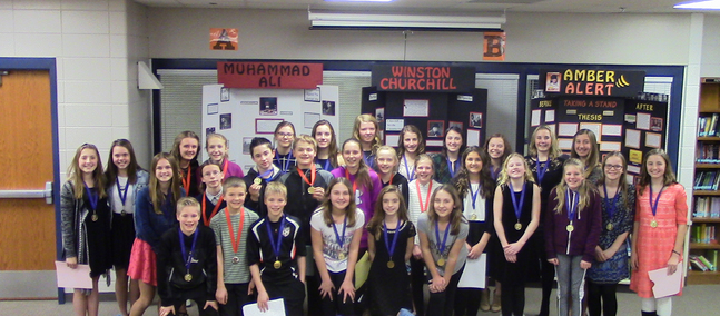 DMS Students Advance to History Day Regional Competition