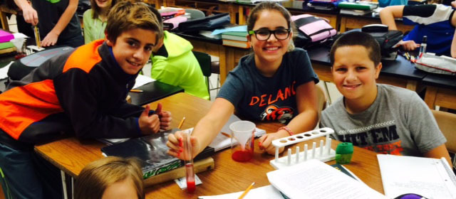 7th Graders Study DNA Extraction