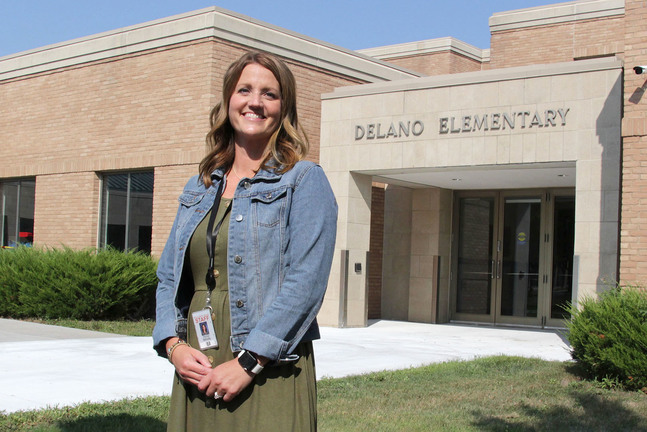 Schultz steps in at Delano Elementary