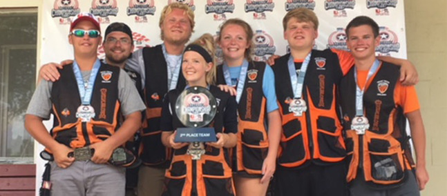 DHS trap team second at nationals