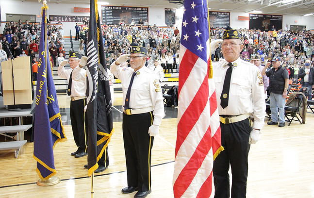 Veterans honored at ceremonies