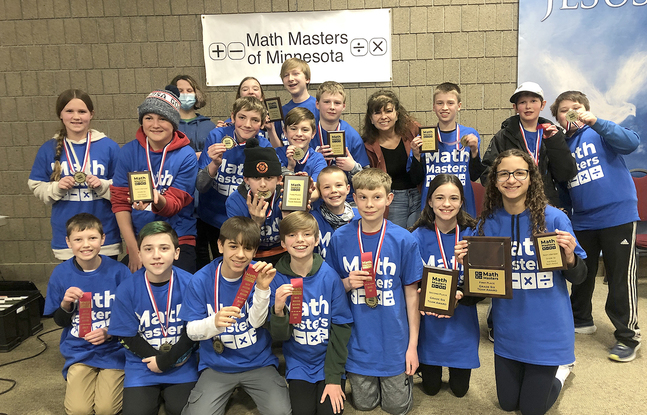 Math Masters dominate competition