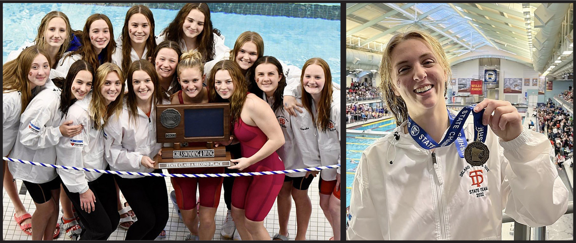 Swimmers take second at state