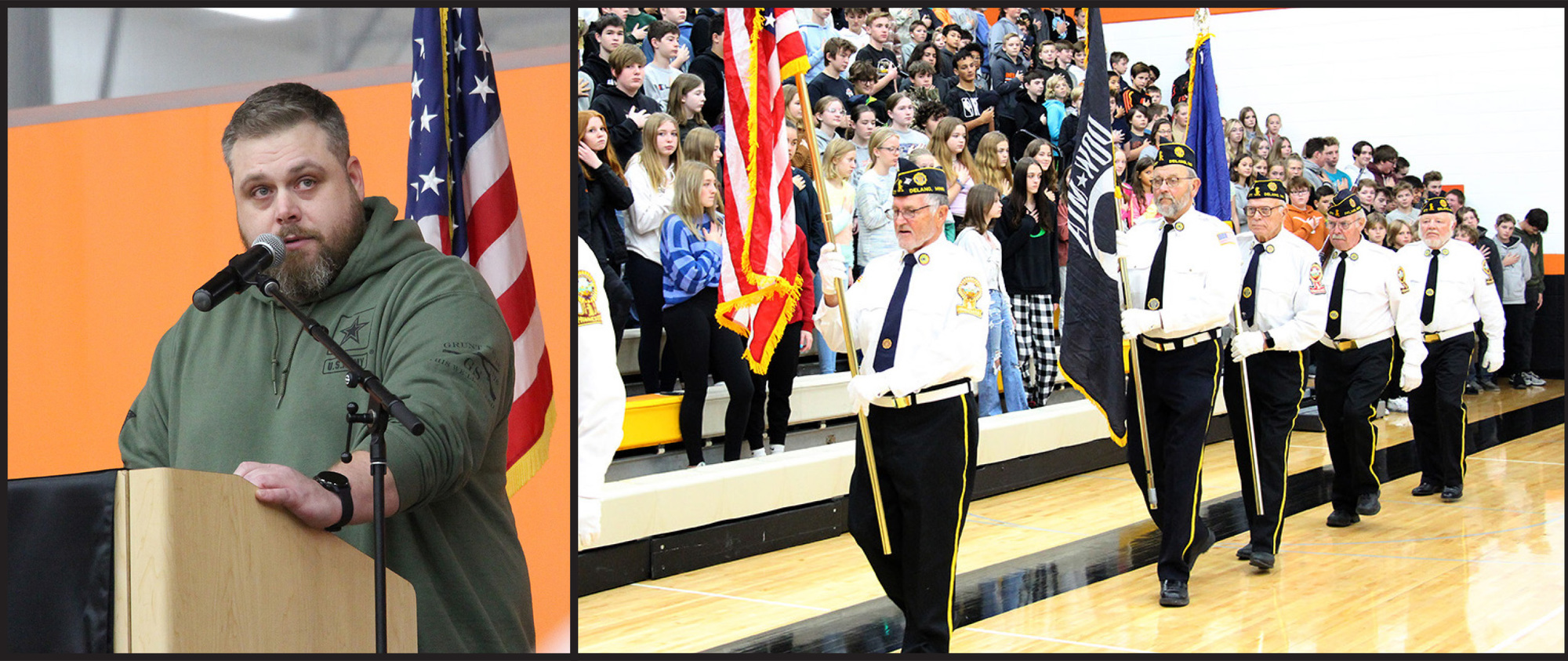 Schools honor local veterans